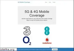 Sites similar to ukmobilecoverage.co.uk