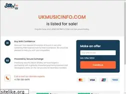 Sites similar to ukmusicinfo.com