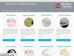 Sites similar to ukofficialservices.co.uk