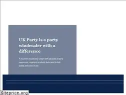 Sites similar to ukparty.com
