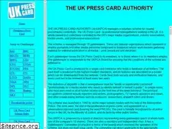 Sites similar to ukpresscardauthority.co.uk