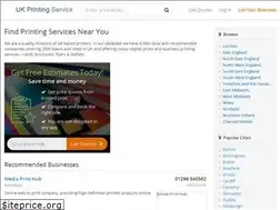 Sites similar to ukprintingservice.co.uk