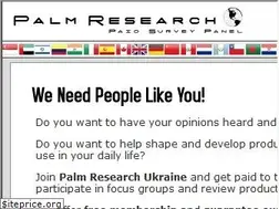 Sites similar to ukraine.palmresearch.com