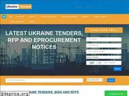 Sites similar to ukrainetenders.com
