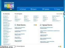 Sites similar to ukrainianblogs.com