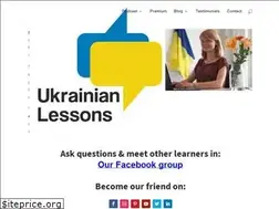 Sites similar to ukrainianlessons.com