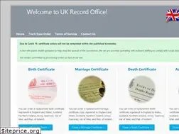 Sites similar to ukrecordoffice.co.uk