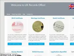 Sites similar to ukrecordsoffice.co.uk