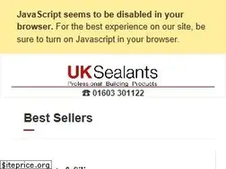Sites similar to uksealants.co.uk