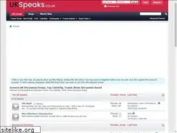 Sites similar to ukspeaks.co.uk