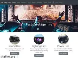 Sites similar to ukstagehire.com