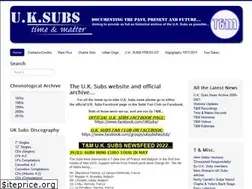Sites similar to uksubstimeandmatter.net
