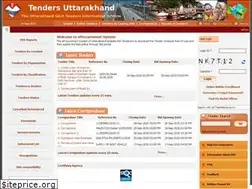 Sites similar to uktenders.gov.in