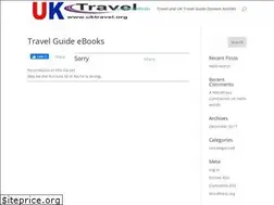 Sites similar to uktravel.org