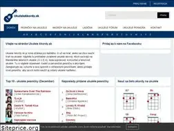 Sites similar to ukuleleakordy.sk