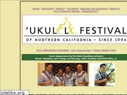 Sites similar to ukulelefestivalnorcal.org