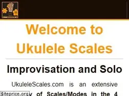 Sites similar to ukulelescales.com