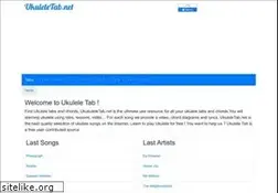 Sites similar to ukuleletab.net