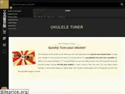 Sites similar to ukuleletuner.org