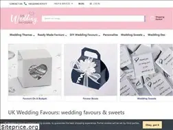 Sites similar to ukweddingfavours.co.uk