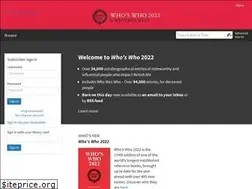 Sites similar to ukwhoswho.com