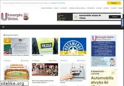 Sites similar to ukzinios.lt