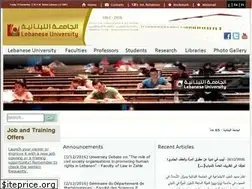 Sites similar to ul.edu.lb