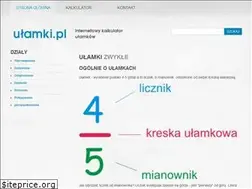 Sites similar to ulamki.pl