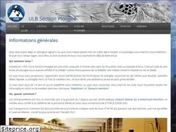 Sites similar to ulbplongee.be
