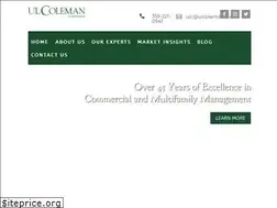 Sites similar to ulcoleman.com