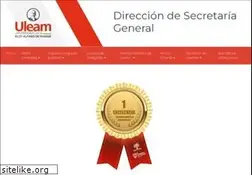 Sites similar to uleam-secretaria.com