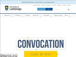Sites similar to ulethbridge.ca
