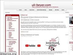 Sites similar to uli-beyer.com