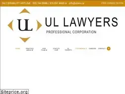 Sites similar to ullaw.ca