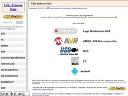 Sites similar to ullisroboterseite.de