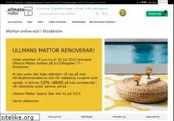 Sites similar to ullmansmattor.se