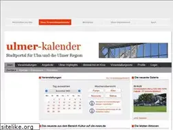 Sites similar to ulmer-kalender.de