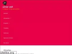 Sites similar to ulmerzelt.de