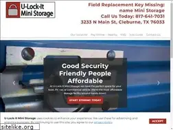 Sites similar to ulockitstorage.net