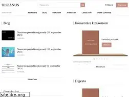 Sites similar to ulpianus.sk