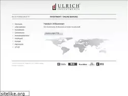 Sites similar to ulrich-investments.de