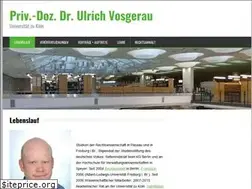 Sites similar to ulrich-vosgerau.de