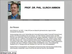 Sites similar to ulrichammon.de