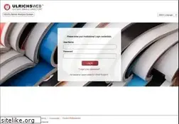 Sites similar to ulrichsweb.com