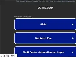 Sites similar to ultik.com
