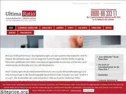Sites similar to ultima-ratio-gmbh.de