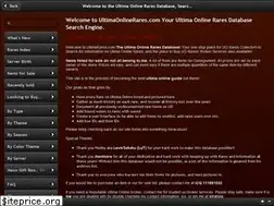Sites similar to ultimarares.com
