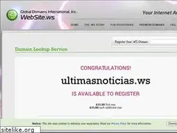 Sites similar to ultimasnoticias.ws