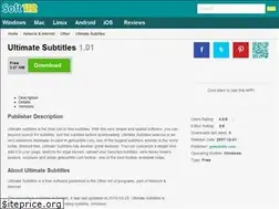 Sites similar to ultimate-subtitles.soft112.com