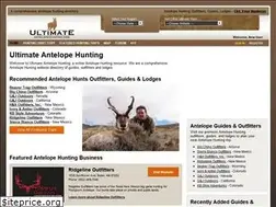 Sites similar to ultimateantelopehunting.com